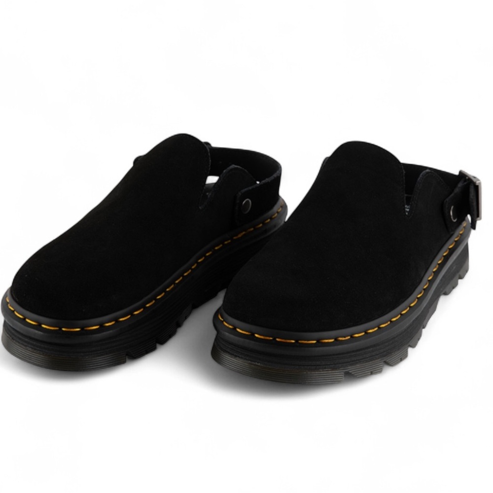 Dr. Martens Carlson Black Mules NWOB 9